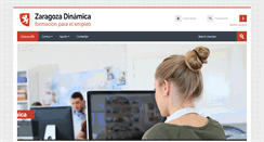 Desktop Screenshot of campus.zaragozadinamica.net